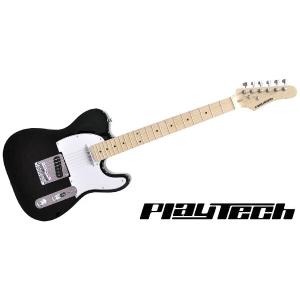 PLAYTECH（プレイテック） ギター/エントリークラス TL250 Maple Black