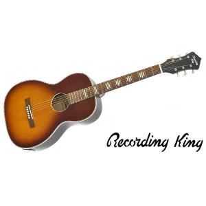 RECORDING KING（レコーディングキング） アコースティックギター RPS7FE3 Tobacco Sunburst エレアコ｜scien-store