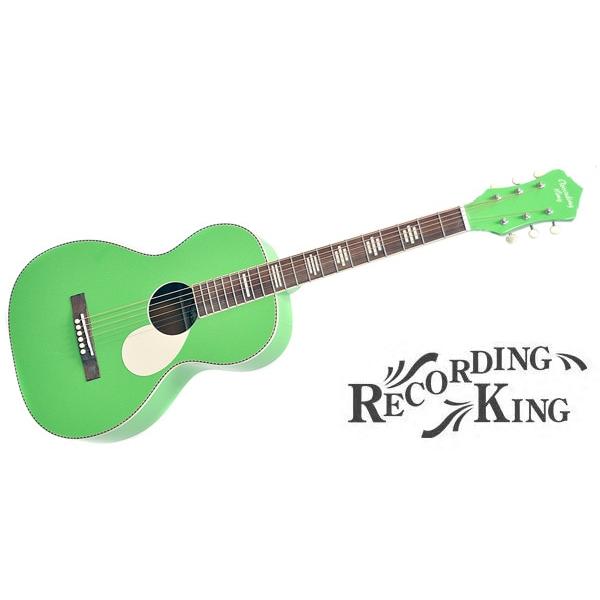 RECORDING KING（レコーディングキング） アコースティックギター RPS7 GN シング...