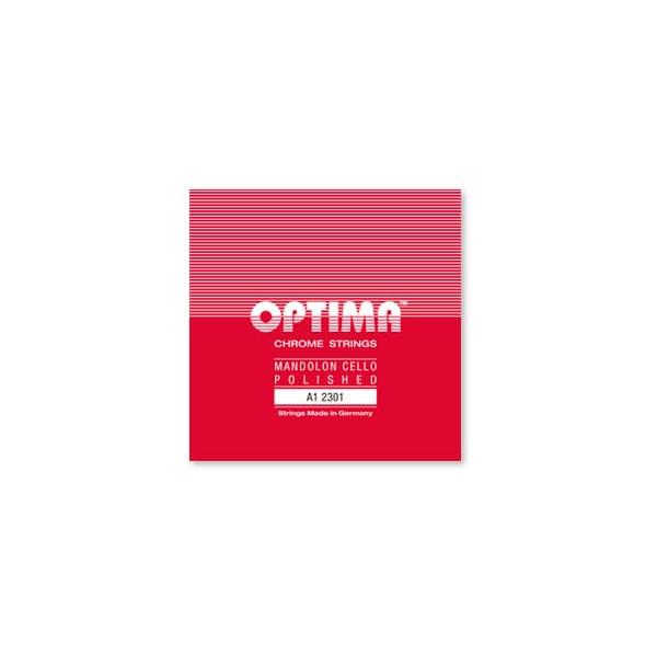 OPTIMA（オプティマ） マンドリン弦 2301　マンドロンチェロ弦　赤　A