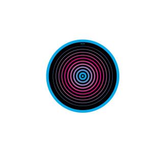 Glowtronics（グロウトロニックス） Circles - 12インチスリップマット(2枚1ペア)｜scien-store