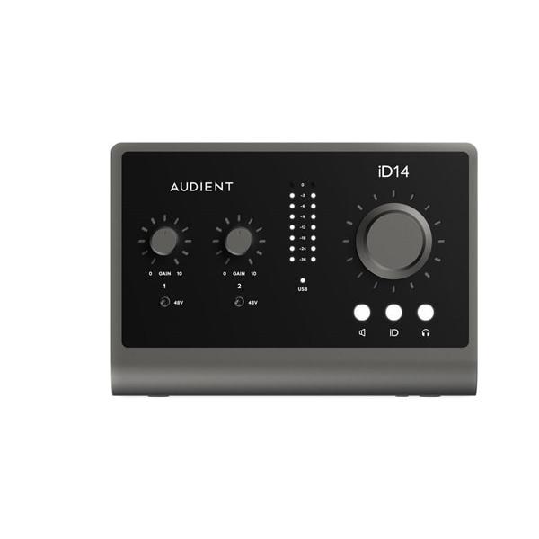 AUDIENT（オーディエント） USB接続オーディオインターフェイス iD14mkII オーディオ...