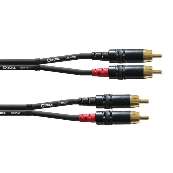 Cordial Cables（コーディアルケーブル） RCAピン-RCAピン (デュアル) CFU ...