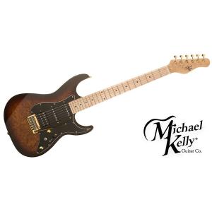 Michael Kelly Guitars（マイケルケリーギターズ） STタイプ Custom Collection 60 Burl Burst｜scien-store