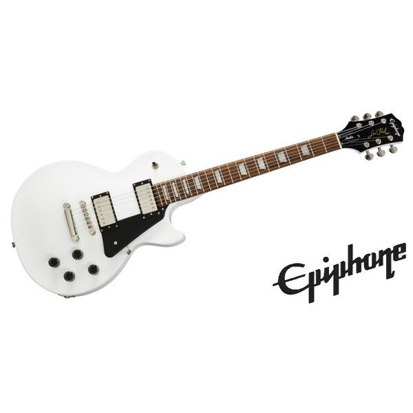 EPIPHONE（エピフォン） レスポールタイプ Les Paul Studio Alpine Wh...