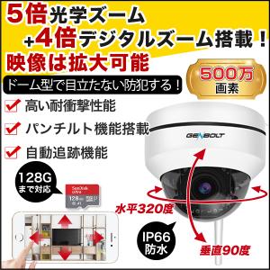 防犯カメラ 目立たないドーム型 ワイヤレス 高画質 屋外屋内 監視カメラ 最大500万画素 SDカード対応 IP66防水防塵 送料無料 簡単操作 自動検知 【GB206】｜scillasurn