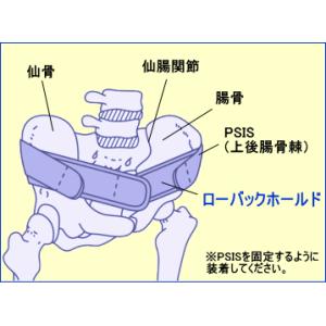 仙腸関節固定専用ベルト ローバックホールドの詳細画像5
