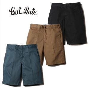 セール50%オフ　CUT RATE カットレイト COTTON TWILL CHINO SHORTS チノショーツ｜scrape