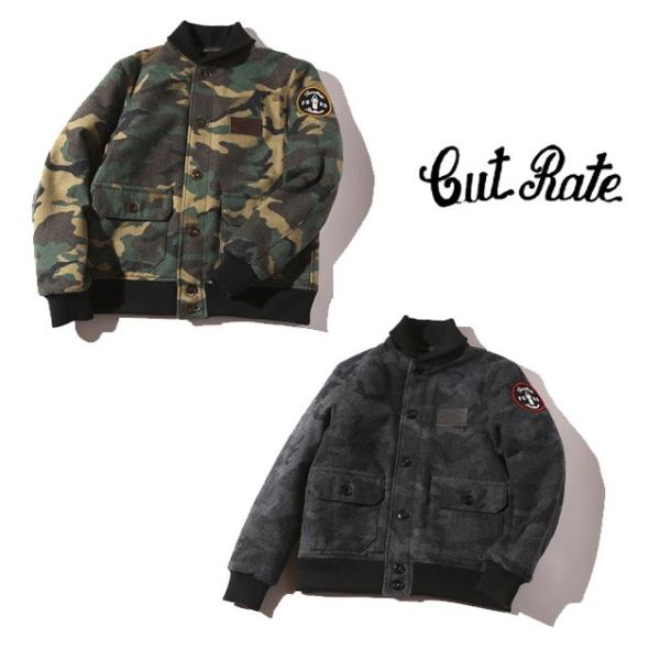 CUT RATE カットレイト WOOL CAMO JACKET ウールジャケット