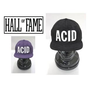 HALL OF FAME ホールオブフェイム Acid Suede Snapback キャップ｜scrape