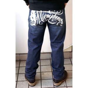 NINE MICROPHONES ナインマイクロフォンズ PRINTED DENIM 9MC Loc...