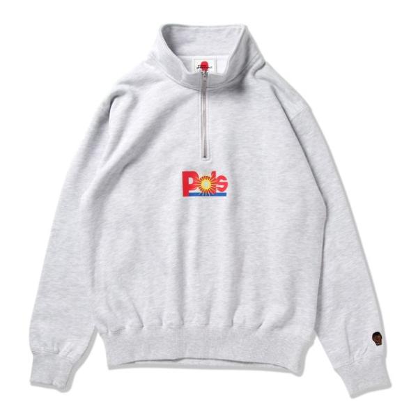 PUNK DRUNKERS パンクドランカーズ バナナハーフジップトレーナー