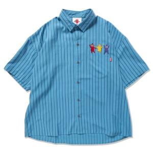 (予約)PUNK DRUNKERS パンクドランカーズ 妖精ストライプシャツ【25年7月】入荷予定｜Scrape