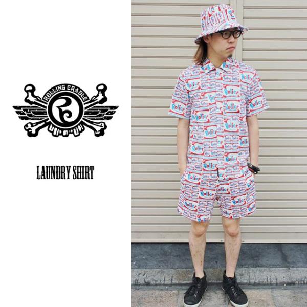 セール50%オフ　ROLLING CRADLE ローリングクレイドル LAUNDRY SHIRT シ...