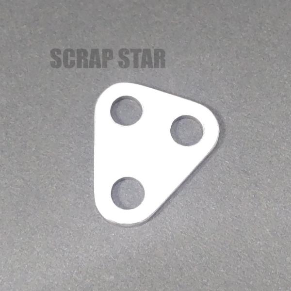 ステンレス　インジケーター用ステー　スイッチステー　6ｍｍ２穴