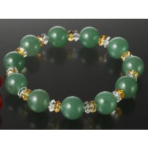 心ほのぼの・癒しの宝石ブレス アベンチュリンタイプ[BL_1130]　白水晶 黄水晶 アベンチュリン...