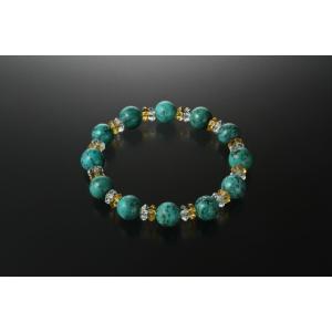 最強運トルコ石ブレス　白水晶 黄水晶 トルコ石 パワーストーン ブレスレット 送料無料 メンズ レデ...