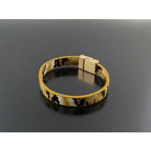 スネーク金運ブレスＮｅｗType Ｍサイズ[BL_1712] パワーストーン ブレスレット メンズ ...