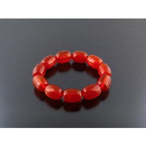 赤の元気１００倍ブレス 赤メノウ パワーストーン ブレスレット メンズ レディース 効果 ハンドメイ...