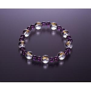 天翔・九頭馬ブレス アメジストタイプ[BL_183] 白水晶 紫水晶 浄化 種類 相性 運気 エネル...