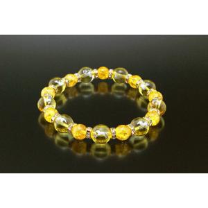 上手く行く九頭馬ブレス 黄水晶 爆裂黄水晶 浄化 種類 相性 運気 エネルギー スピリチュアル チャ...