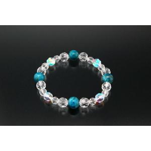 アパタイト美肌ブレスレット アパタイト ルナフラッシュ 白水晶 浄化 種類 相性 運気 エネルギー ...