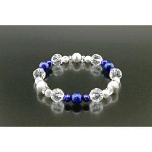 集中力増強ブレス 白水晶 ラピスラズリ ホワイトハウライト 浄化 種類 相性 運気 エネルギー スピ...