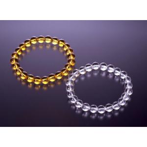 白・黄水晶ブレスセット 白水晶 黄水晶 浄化 種類 相性 運気 エネルギー スピリチュアル チャクラ...