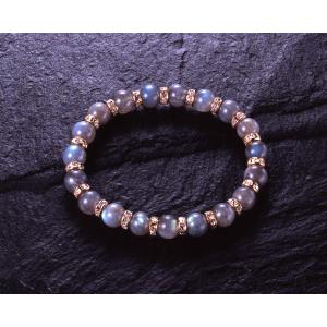 ラブラドライト・ミラクルパワーブレス　ラブラドライト パワーストーン ブレスレット 送料無料 効果 ...