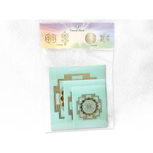 エナジーシール(ヤントラ)  浄化 瞑想 ヒーリング【Crystal Mind】