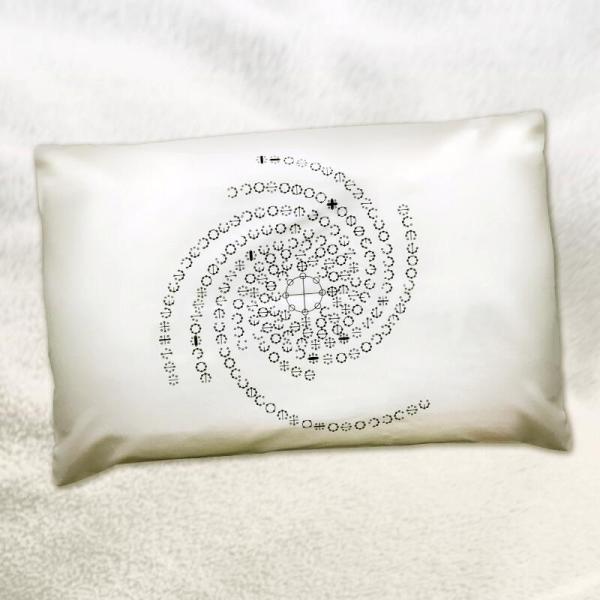 カタカムナ　枕カバー 約83cm×42.5cm 丸山修寛先生監修 カタカムナ クスリエ 薬絵 クスリ...