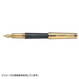 国際ブランド 繊細なデザインが上品な万年筆です パーカー プリミエストームグレイgt 万年筆f 18金ペン先文具 輝く高品質な