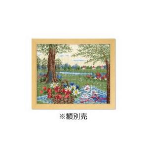 オリムパス クロスステッチ ししゅうキット オノエ メグミ 7427 アリスの木陰のティータイム 手芸 クラフト 生地 中〜上級者向けのクロスステッチししゅ