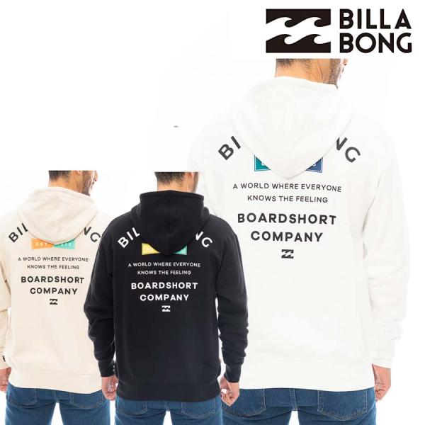 正規品 ビラボン BILLABONG メンズ 裏毛 ジップパーカー BD012-015 PEAK Z...