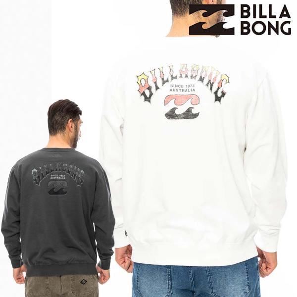 正規品 ビラボン BILLABONG メンズ 裏毛 薄手 トレーナー BE012-002 ARCH ...