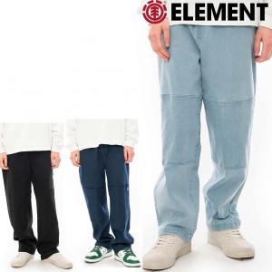 正規品 ELEMENT エレメント メンズ スケート ショッドパンツ イージーパンツ ワークパンツ BE021-704 SHOD PANTS DOUBLE ロングパンツ BE021704 デニム パンツ｜screamer