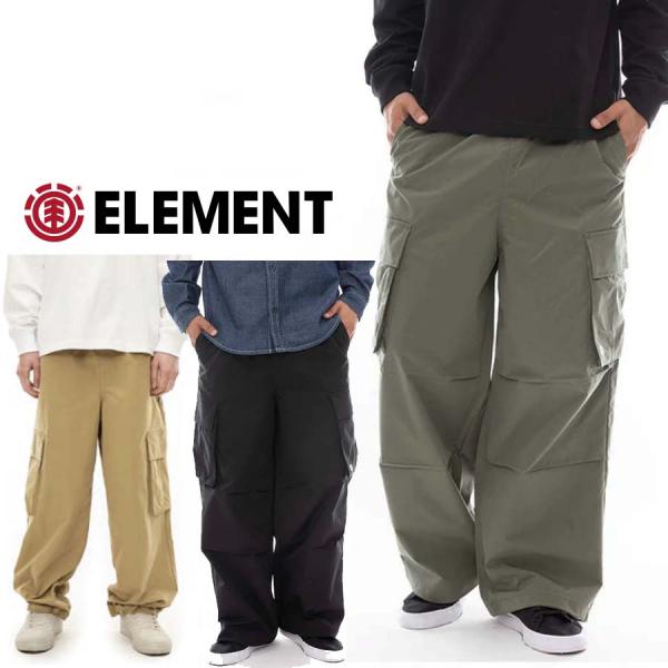 ELEMENT エレメント メンズ ショッドパンツ カーゴパンツ イージーパンツ BE022-701...