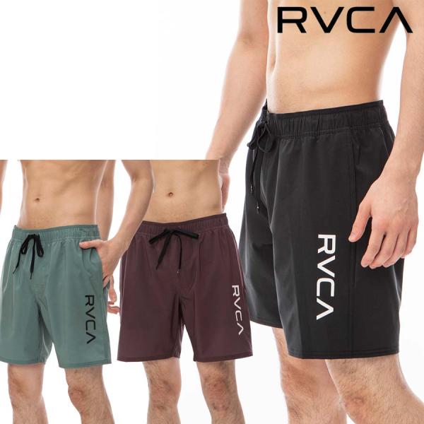 正規品 RVCA ルーカ メンズ 水陸両用 ELASTICK BS ボードショーツ サーフトランクス...