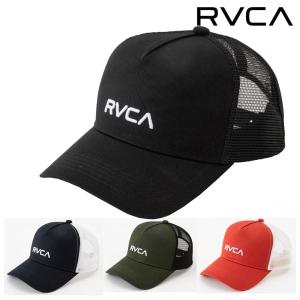 正規品 RVCA ルーカ メンズ メッシュキャップ  CAP 帽子 BE041-913 RECESSION TRUCKER キャップ BE041913 カーブバイザー ラウンドバイザー 刺繍 ロゴ  ルカ｜スクリーマー