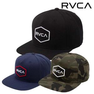 正規品 RVCA ルーカ 平ツバ キャップ CAP 帽子 BE041-918 COMMONWEALTH SNAPBACK  BE041918 ロゴ ルカ ブランド メンズ フラットバイザー フラットバイザー｜screamer