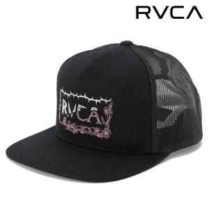 正規品 RVCA ルーカ メンズ 平ツバ メッシュキャップ 帽子 BE041-942 SHARP SPLIT TRUCKER キャップ BE041942 メッシュ ルカ ブランド フラットバイザー｜screamer