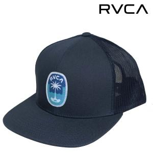 正規品 RVCA ルーカ メンズ 平ツバ メッシュキャップ 帽子 BE041-944 PRIME PALM TRUCKER メッシュ キャップ MESHCAP BE041-944 ヤシの木 椰子の木 パームツリー｜screamer