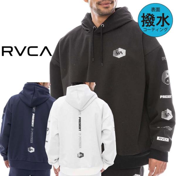 正規品 RVCA ルーカ メンズ 撥水 パーカー ドロップショルダー BE04B-017 ELEME...