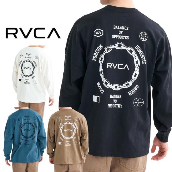 RVCA ルーカ メンズ ヘビーウエイト ロングスリーブＴシャツ 長袖 Tシャツ ロンＴ BF042...