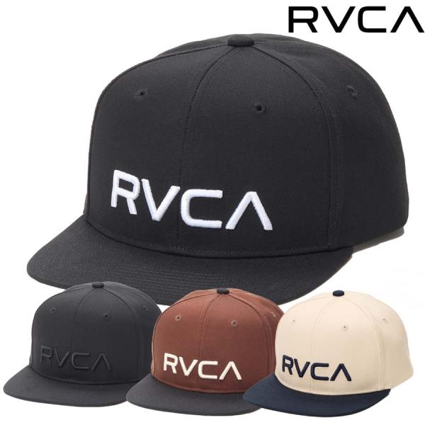 正規品 RVCA ルーカ メンズ 平ツバ キャップ CAP 帽子 BF042-900 RVCA TW...
