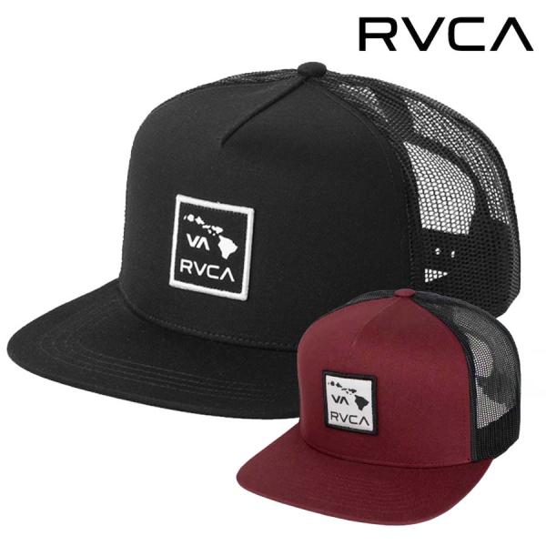 RVCA ルーカ メンズ メッシュキャップ 帽子 平ツバ CAP BG041-994 HAWAII ...