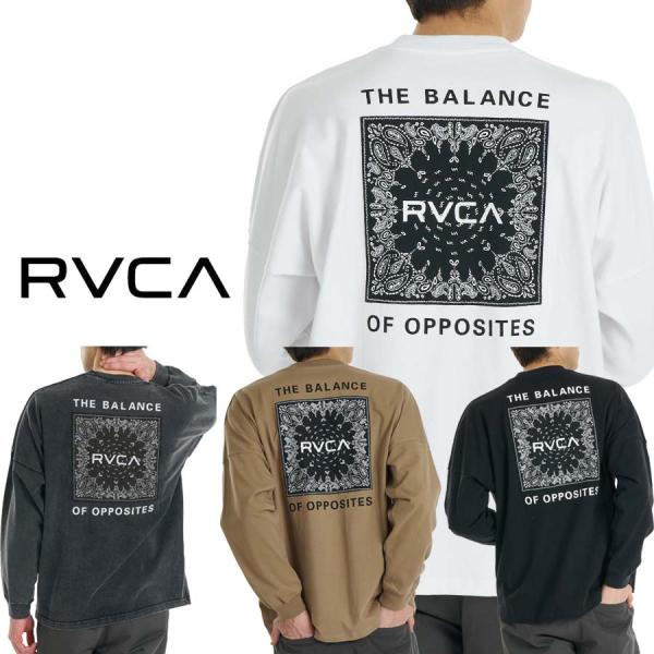 RVCA ルーカ メンズ ヘビーウエイト ロングスリーブＴシャツ 長袖 Tシャツ ロンＴ BG042...