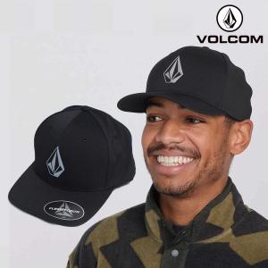 正規品 VOLCOM ボルコム FLEXFIT DELTA キャップ CAP 帽子 D5512319 STONE TECH FLEXFIT DLTA ロゴ キャップ ヴォルコム ブランド ロゴ メンズ ラウンドバイザー｜screamer