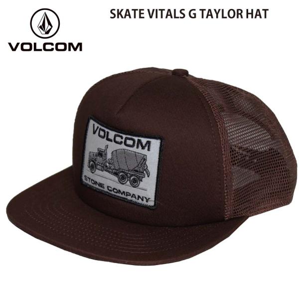 正規品 VOLCOM ボルコム メンズ 平ツバ メッシュキャップ CAP 帽子 D5512403 S...