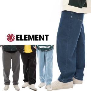 正規品 ELEMENT エレメント ショッドパンツ パンツ デニムパンツ ロングパンツ BD021-700 SHOD PANTS TEN_26 メンズ BD021700 イージーパンツ スケーター｜スクリーマー